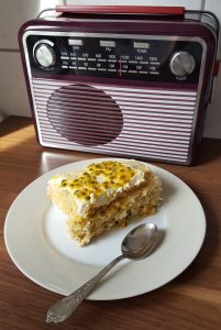 Veganes Frucht-Tiramisu mit Maracuja ist das perfekte Dessert