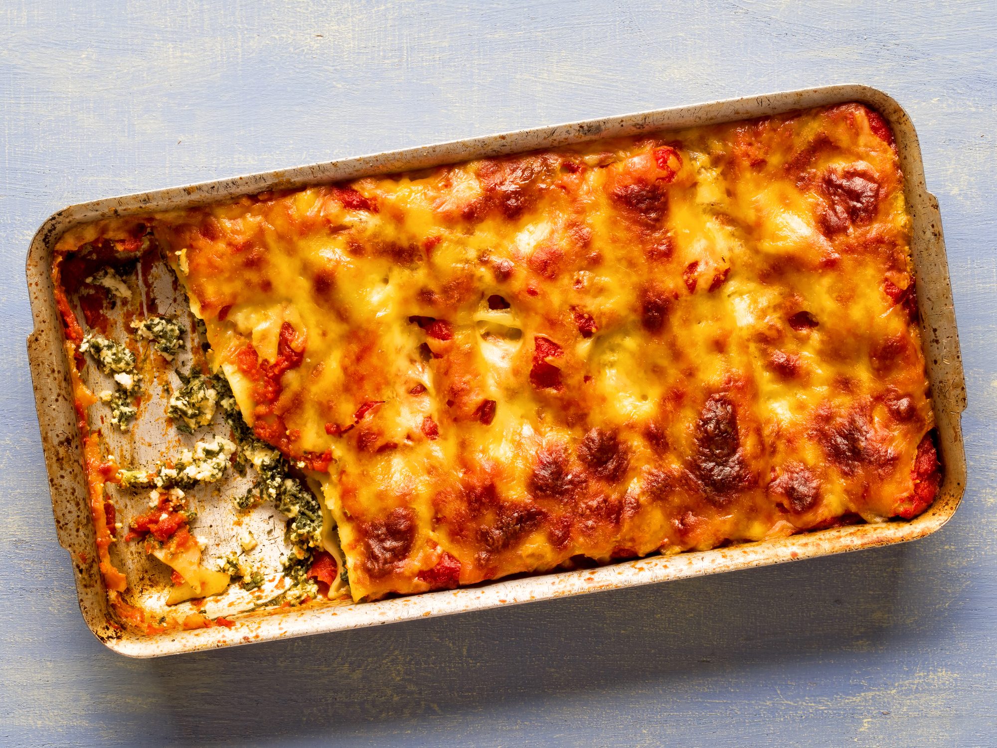 Heiß & lecker: Gefüllte Cannelloni mit veganem Ricotta und Blattspinat