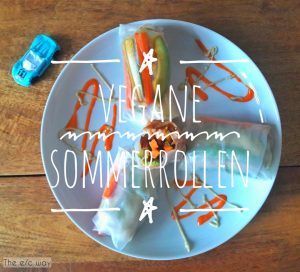 Vegane Sommerrollen, glutenfrei und vegan