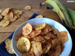 Kochbananenchips sind der perfekte Snack