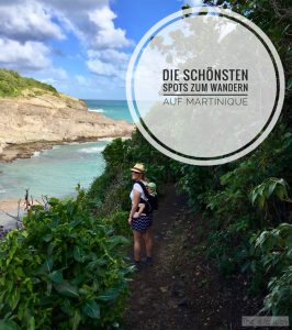 Wandern auf Martinique geht auch wunderbar mit Kind auf dem Rücken