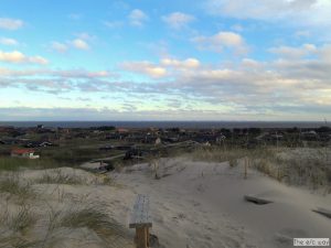 Von den Dünen hat meinen einen herrlichen Blick über den Ringkobing Fjord