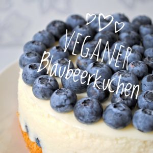 Veganer Blaubeerkuchen