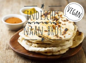 Veganes Naan-Brot