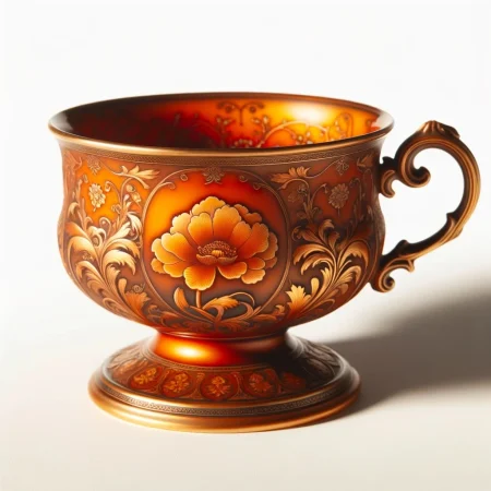 Vintage "Ember of the East" Teacup