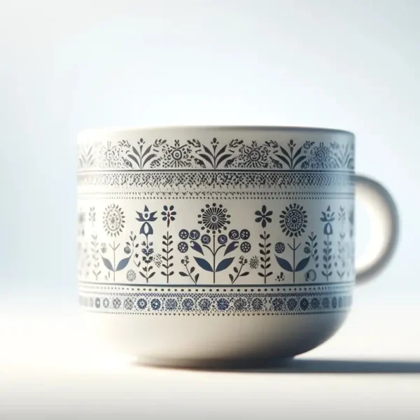 Norwegian style teacup