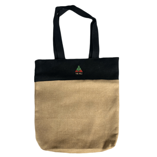 The Poli Jute Tote Bag