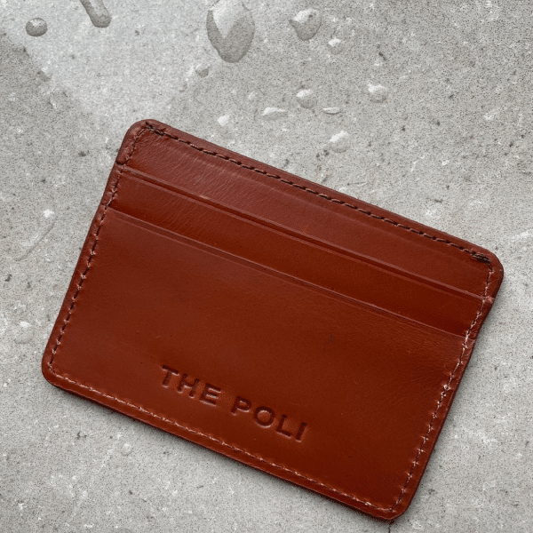 The Poli Recycled Leather Cardholder