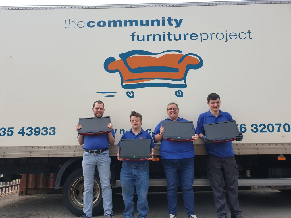 TV screens donated to people in need