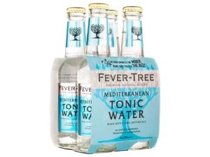 voorbeeldflesjes Fever Tree Mediterranean Tonic Water 4 x 20cl