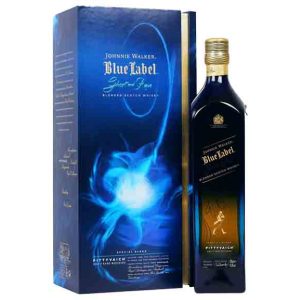 Voorbeeld fles Johnnie Walker Blue Label Ghost And Rare Pittyvaich 70cl