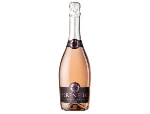 Voorbeeld Fles Serenello Prosecco Rosé Doc