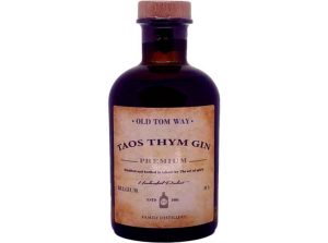 Voorbeeld fles Taos Thym Gin 37,5° 75cl