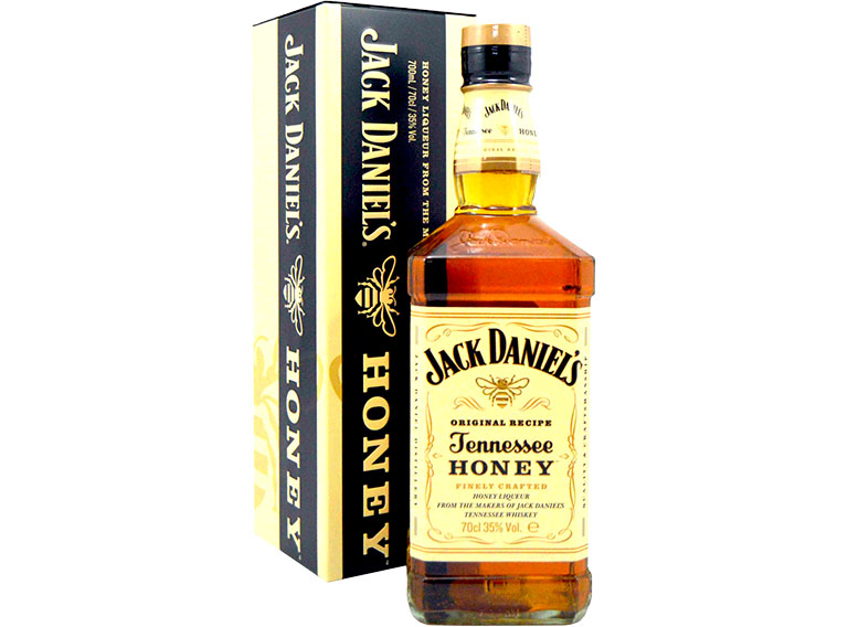 Voorbeeld Jack Daniel's Honey in metalen doos