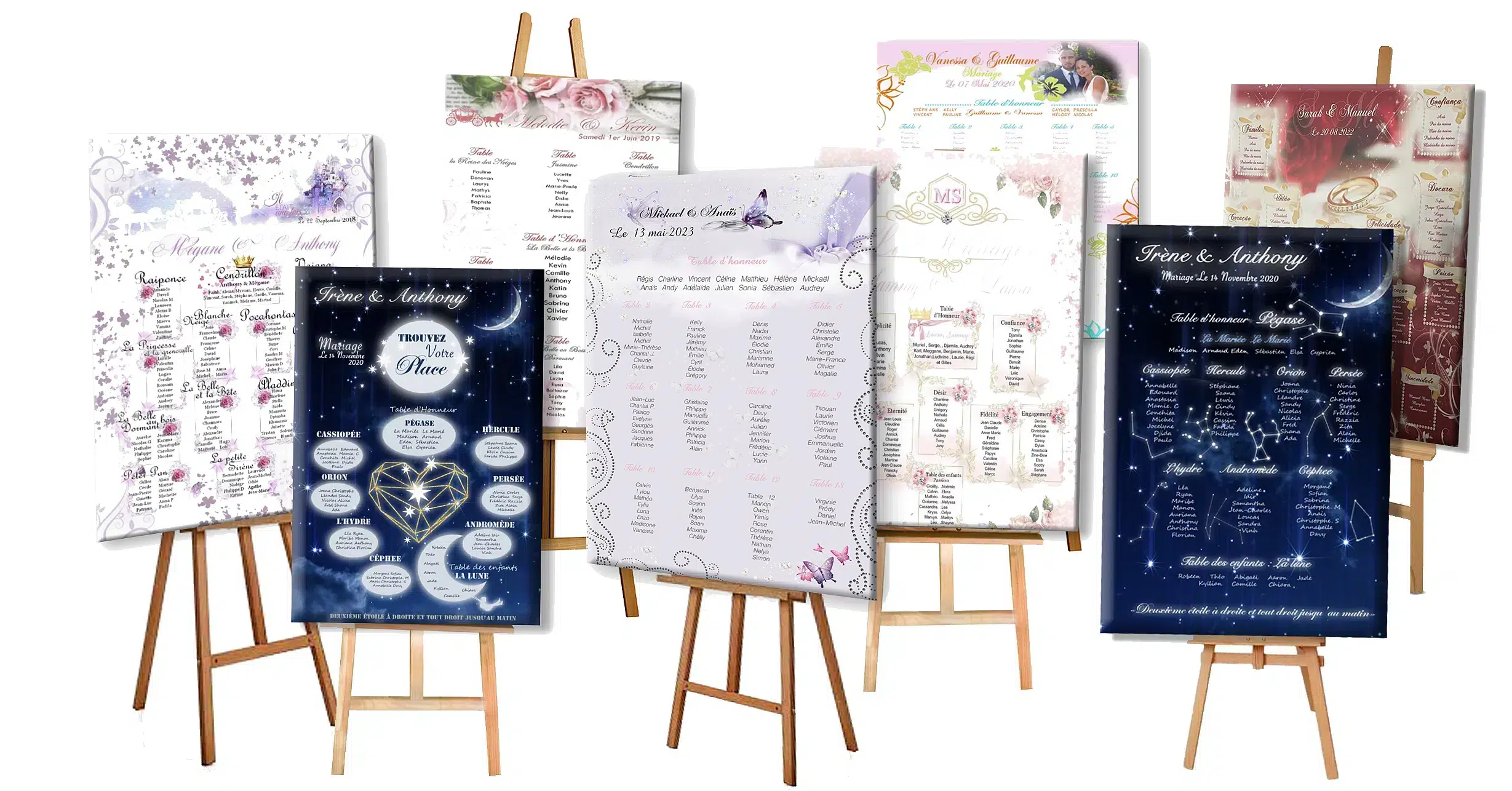 Plan de Table : Organisez Votre Réception avec Style – Universe Faire ...