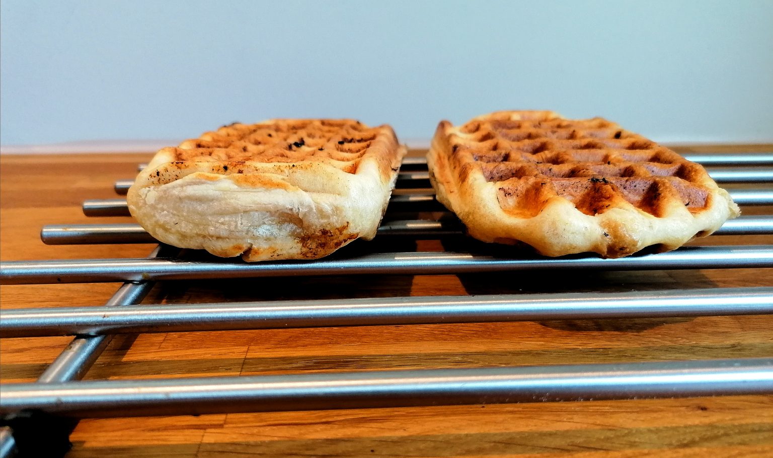 Square burger buns The Bacon Pit