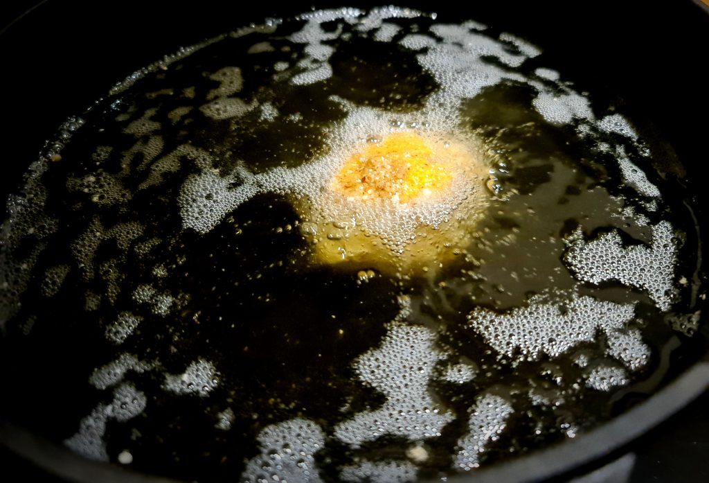 Varm bread bowl rett fra grillen