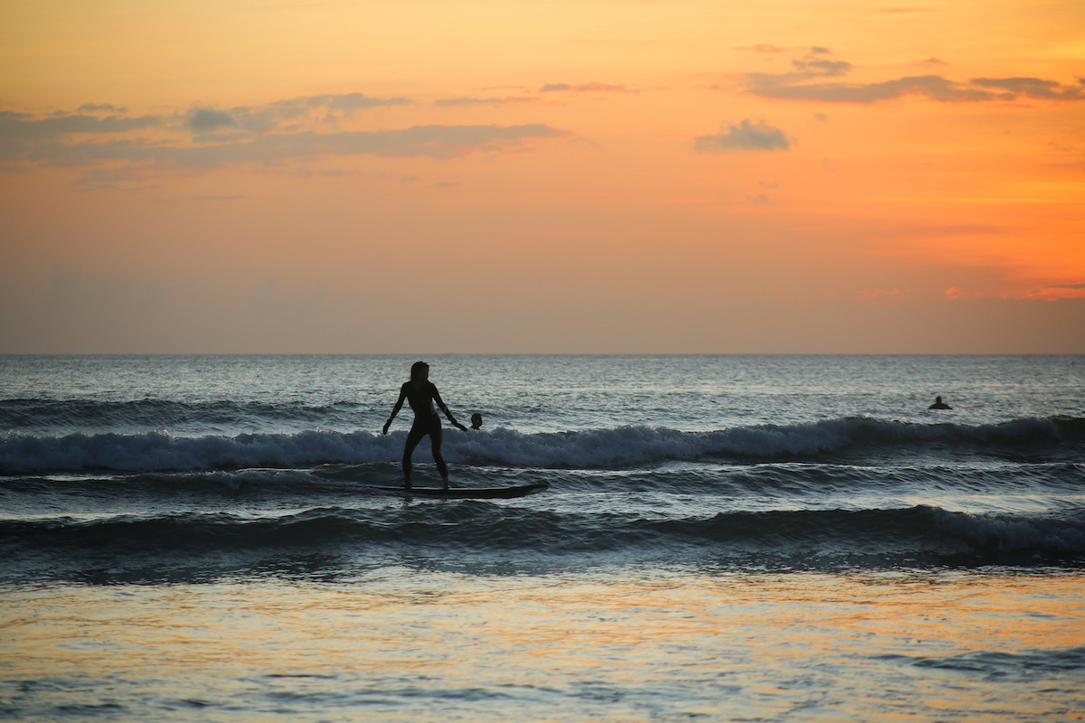 Kuta Beach surf spot