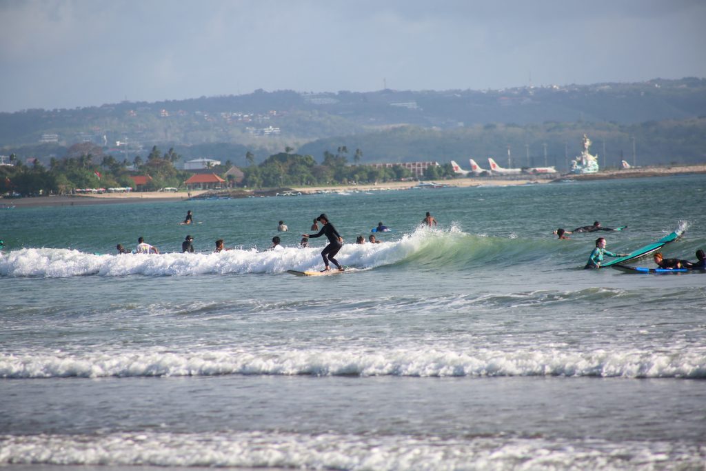 Legian Beach surf spot