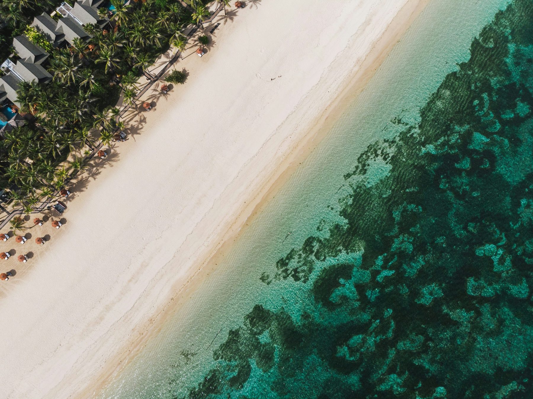 Bali aerial view