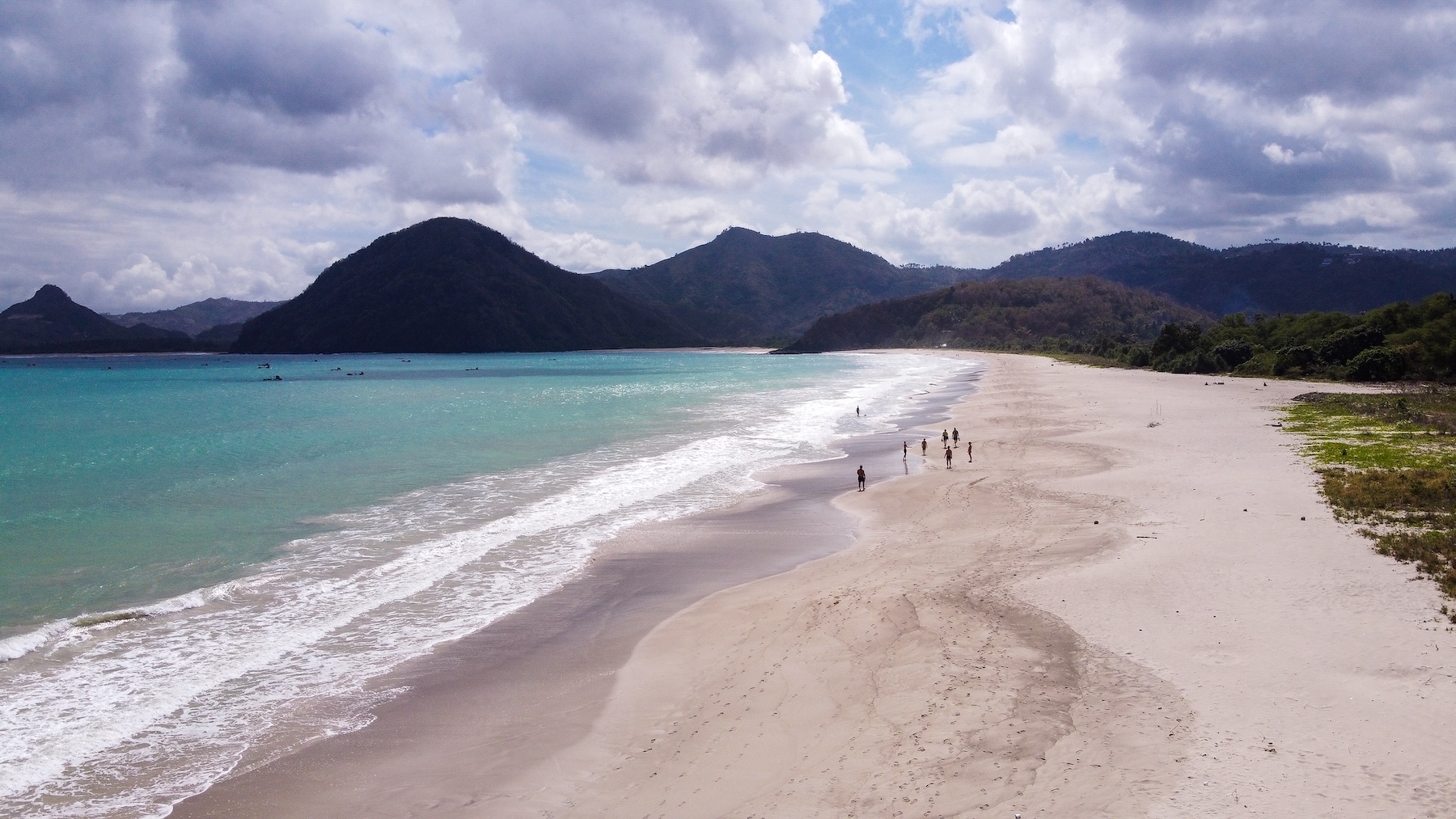 Selong Belanak Beach in Lombok