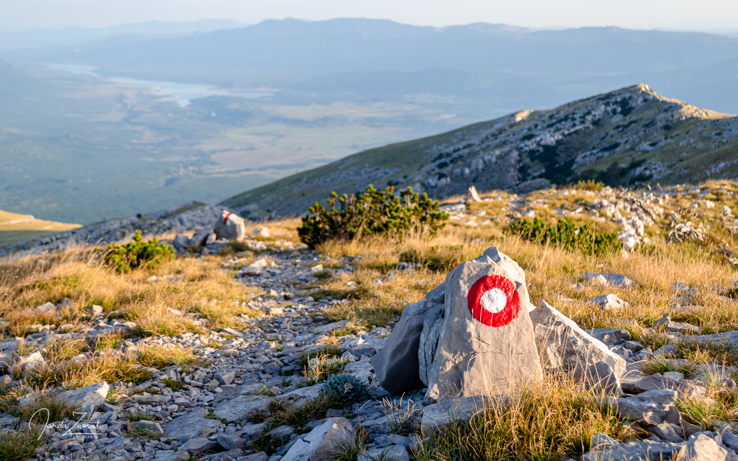 Beautiful view in Croatian mountains