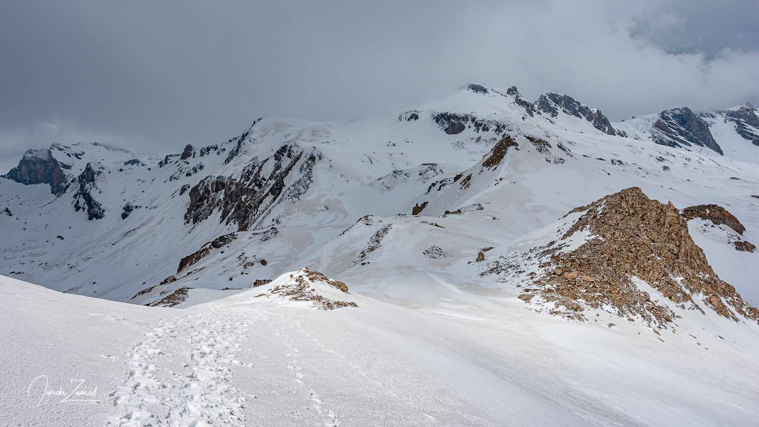 View of Golem Korab, the highest point of northern Macedonia