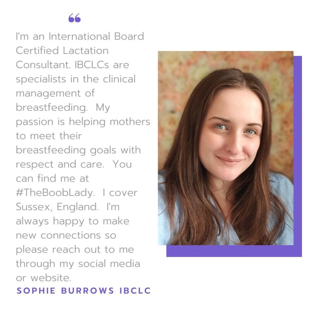 About Me Sophie Burrows International Board Certified Lactation Consultant Ibclc West Sussex