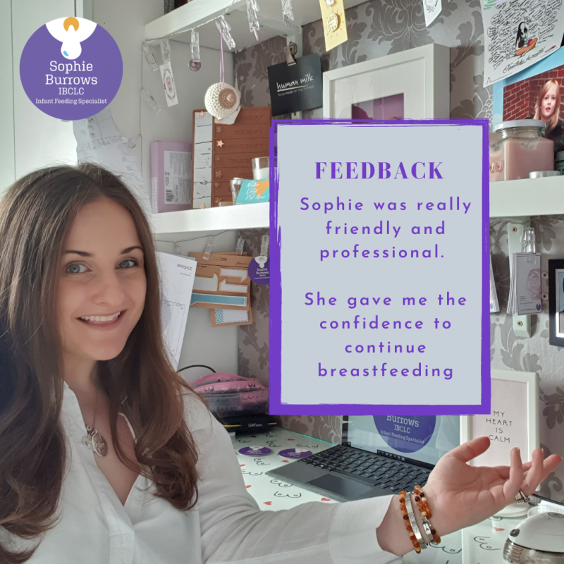 Sophie Burrows IBCLC Breastfeeding Lactation Consultant