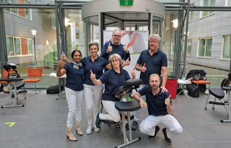 20221011 Stoelmassage op het werk - PWC Amsterdam