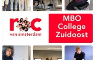 Stoelmassage op het werk bij ROC Amsterdam Flevoland 19 Jun 2023