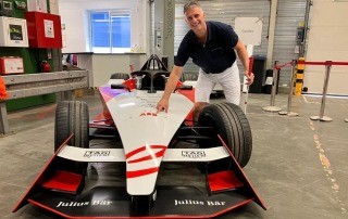 Masseur Charlies In ABB FIA Formula E World Race Auto