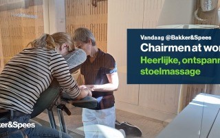 Stoelmassage Amsterdam Bij Bakker & Spees