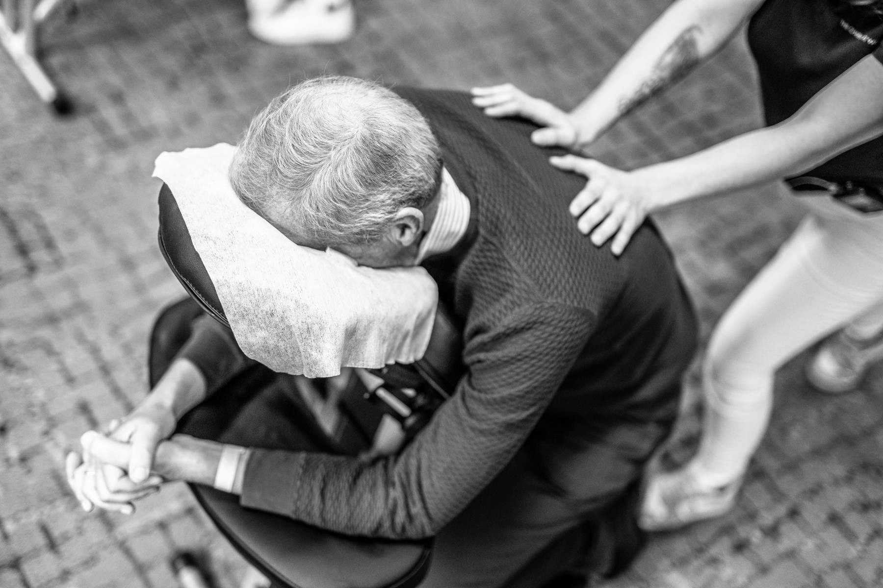 Stoelmassage op locatie bij Equans Bunnik Utrecht