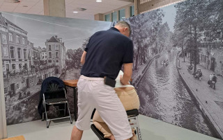 Stoelmassage in Utrecht bij UMC en Wilhelmina Kinderziekenhuis Utrecht