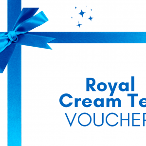 Royal Cream Tea Physical Gift Voucher for two