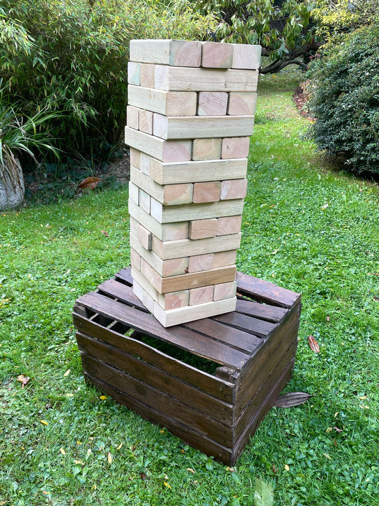 Jenga-stacking-game-hire