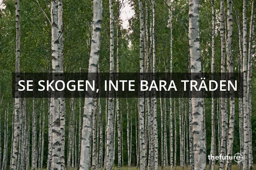 THEFUTURE, Se-skogen-inte-bara-träden