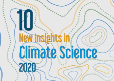 New Insights in Climate Science 2020