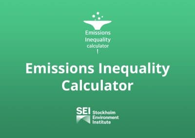 Emissions Inequality Calculator