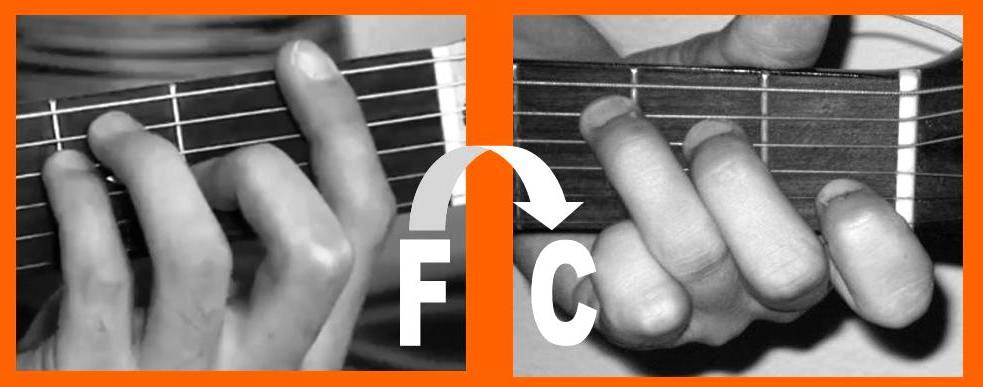 Transposing from F to C