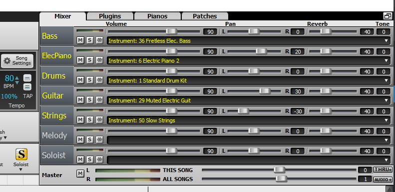 How To Import and Play a Midi File on Band in a Box