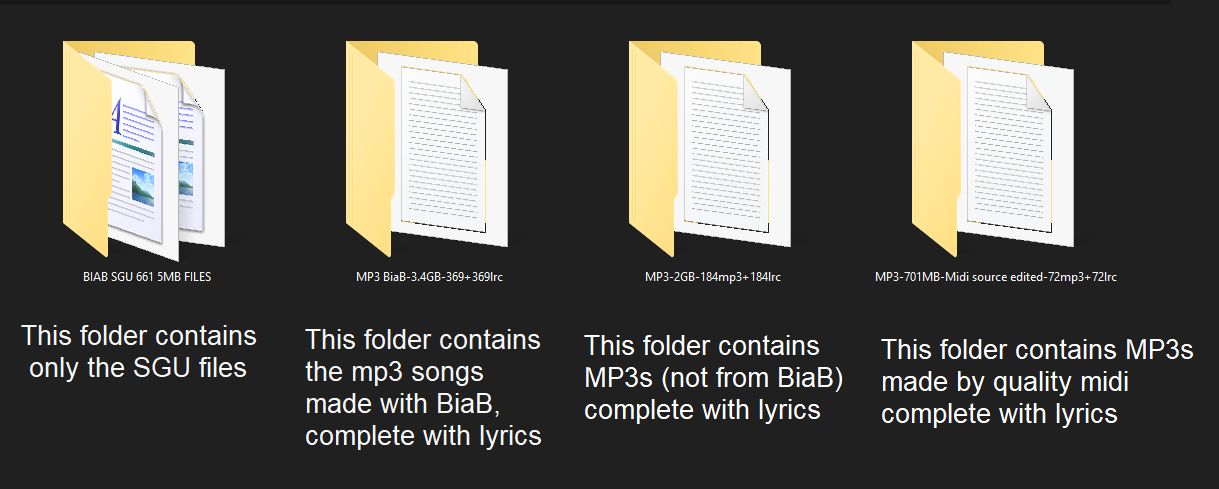 the content (4 more folders)