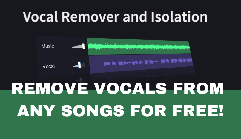 Vocal remover and isolation