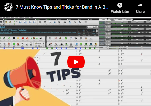 7 Must Know Tips and Tricks for Band In A Box