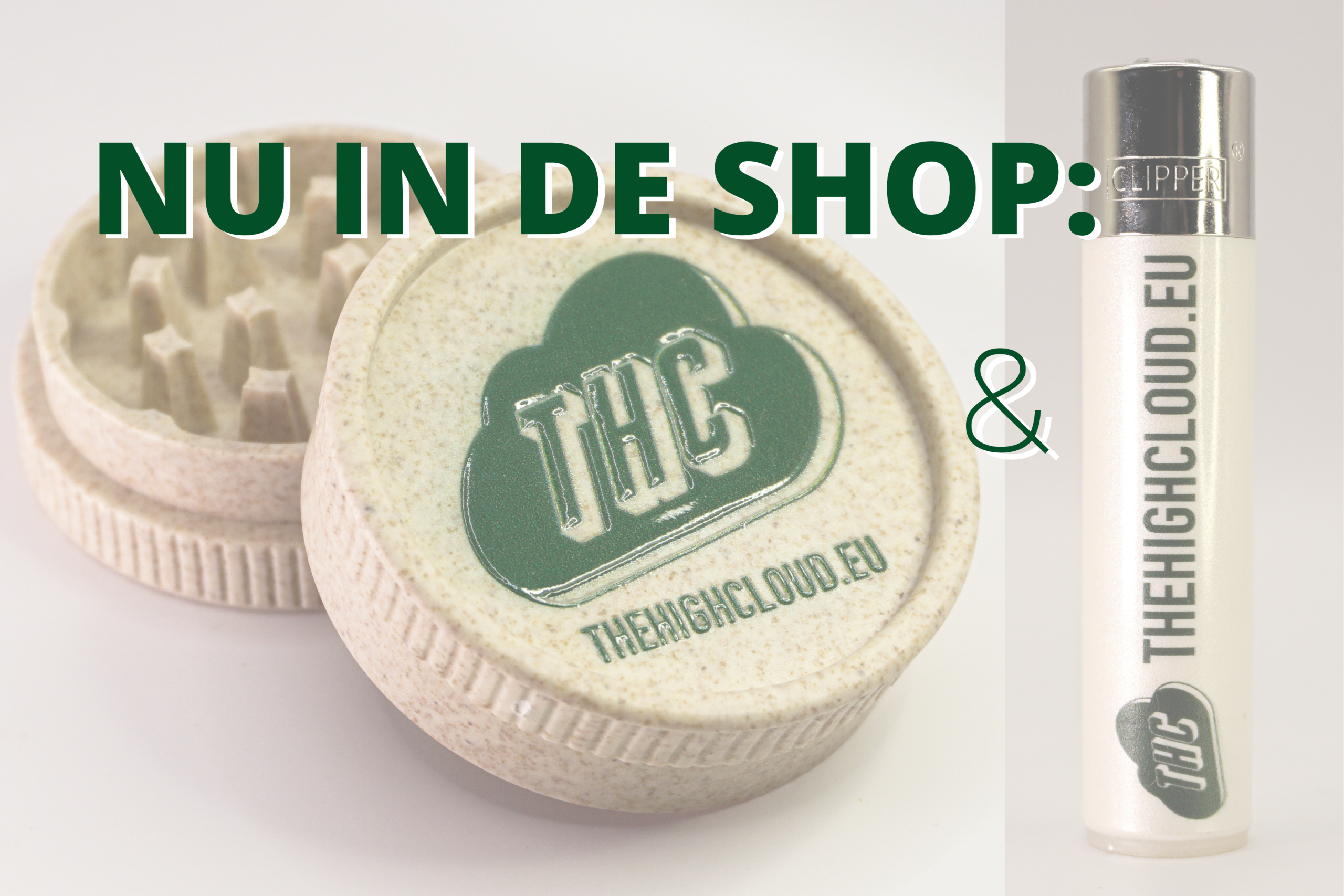 THC Headshop: Clipper Aansteker & Grinder NU VERKRIJGBAAR