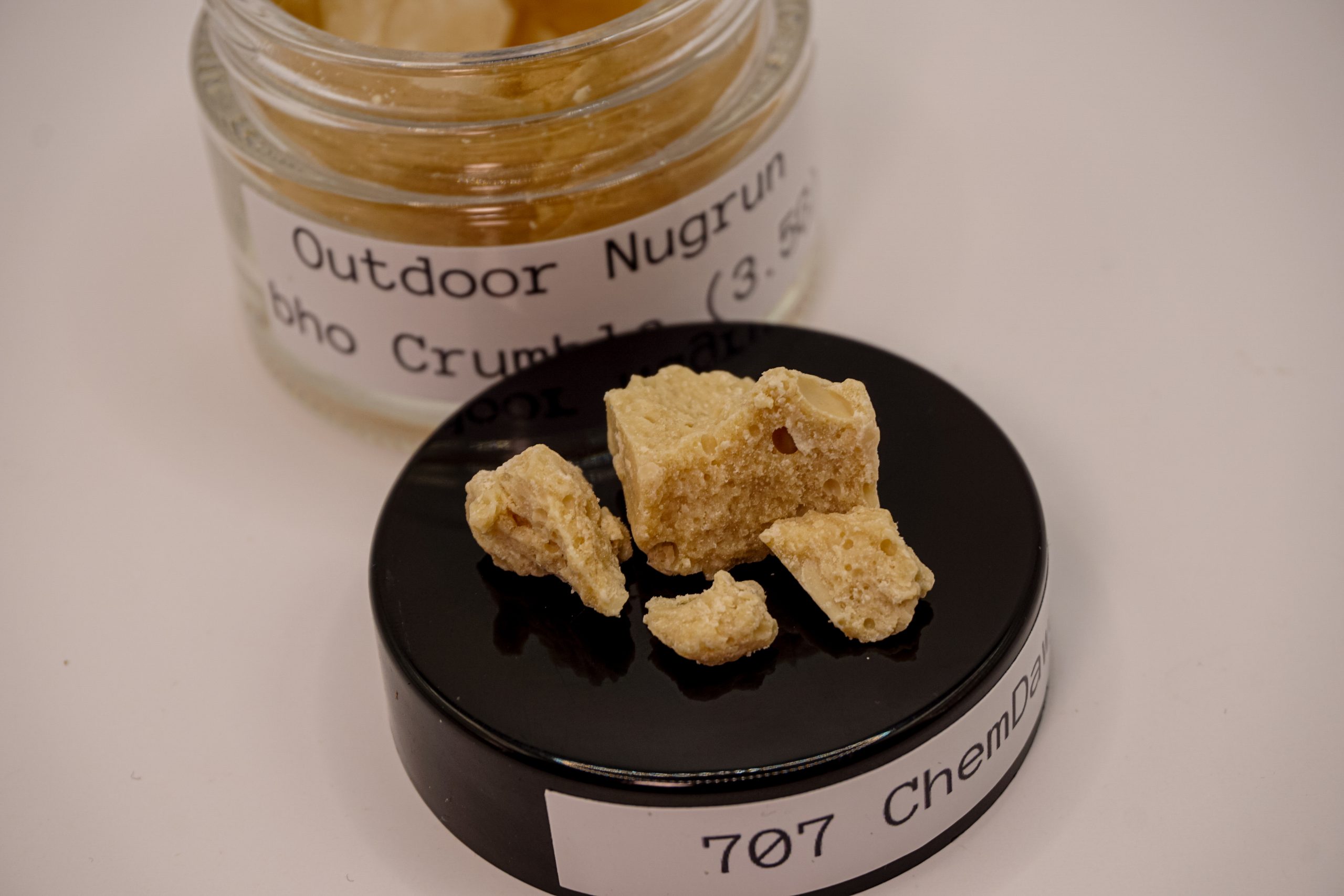 707 ChemDawg BHO Crumble (outdoor) – H4shman
