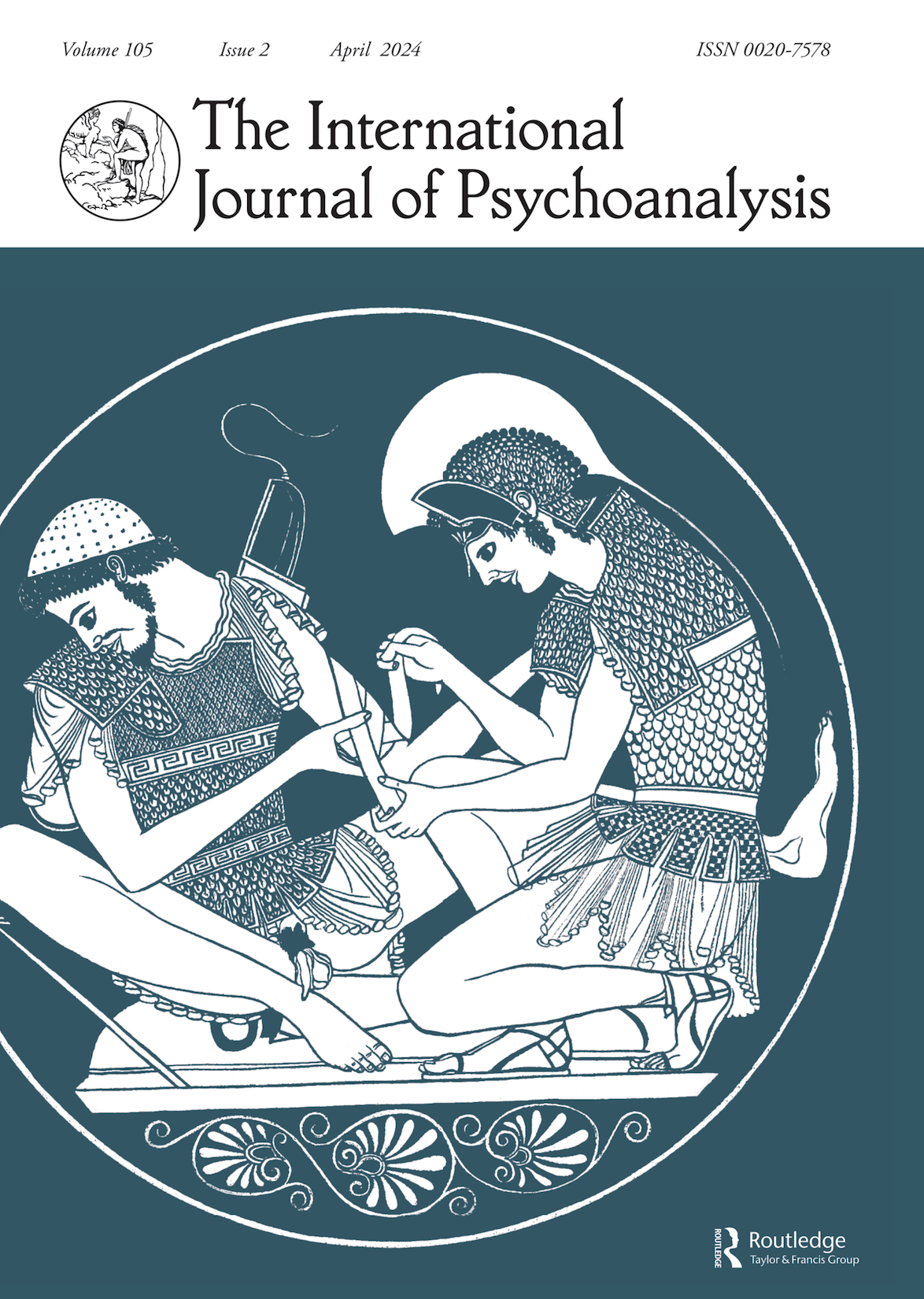 International Journal of Psychoanalysis Cover Image Issue 2, Volume 105, 2024