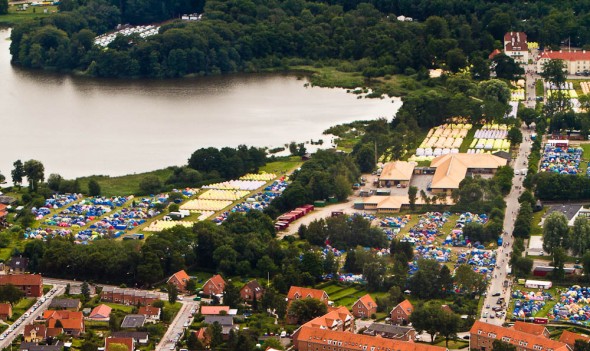 Smukfest camping luftfoto