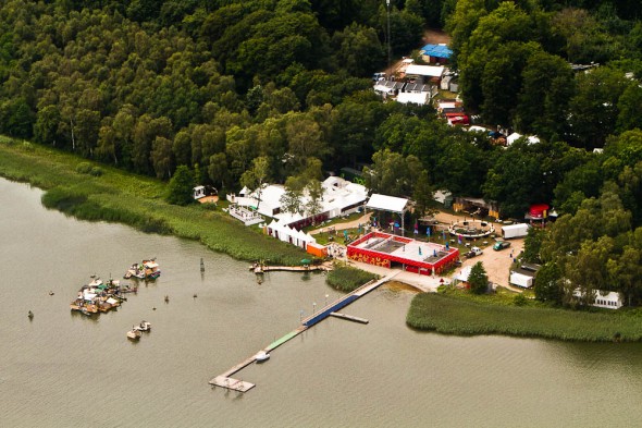 Søbadet ved smukfest 2010